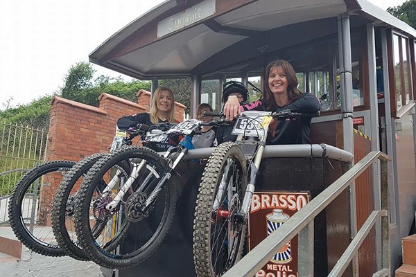 Going up the mountain from Aberystwyth 